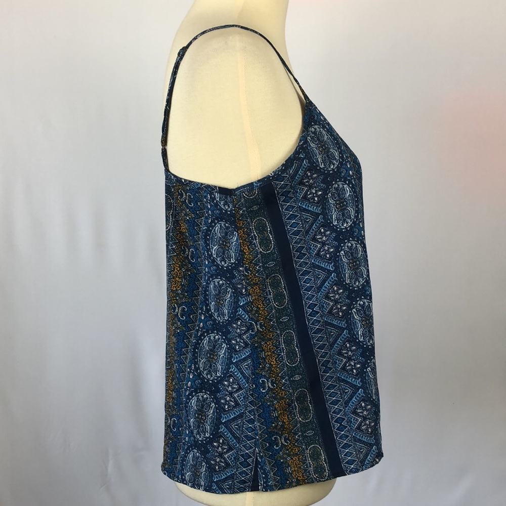 Hollister Blue Print Geometric Cami - Size Small - Picture 7 of 9